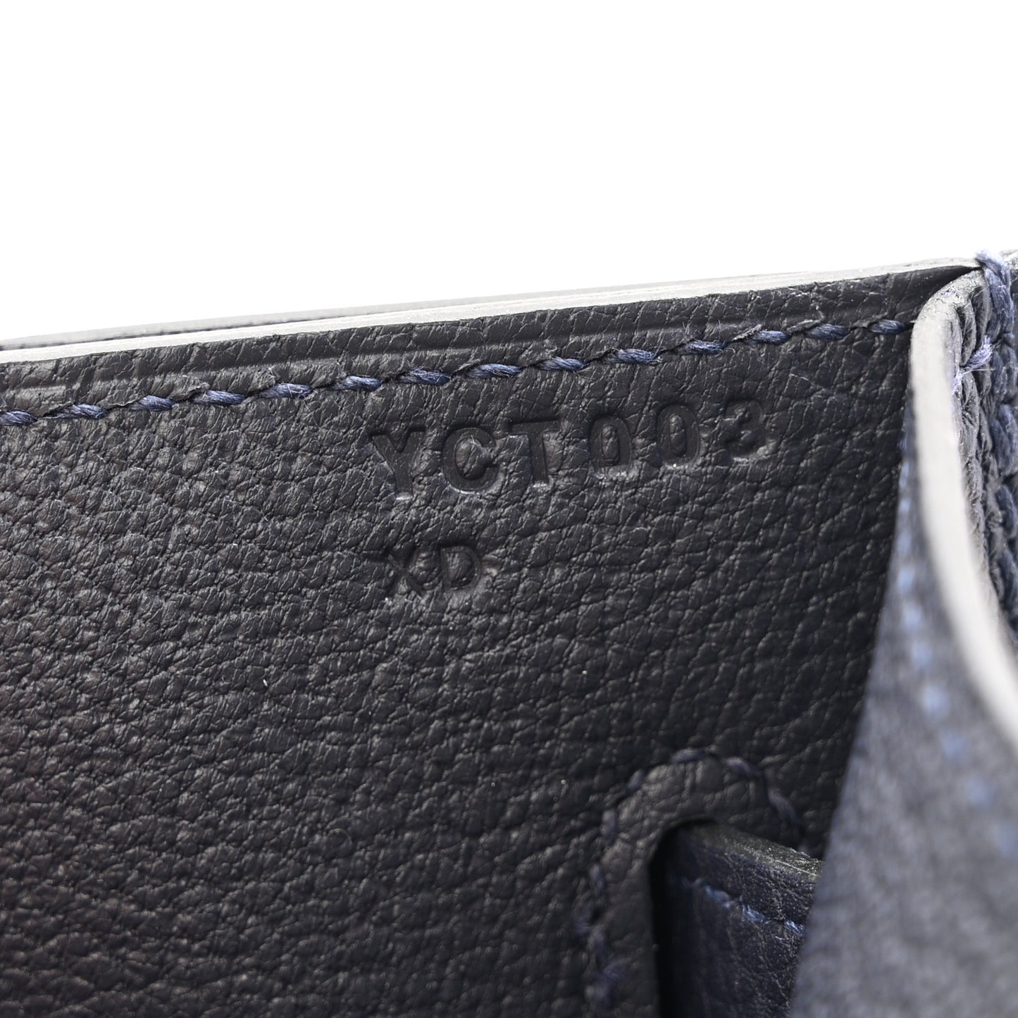 Togo Kelly Depeches 25 Pouch Bleu Nuit