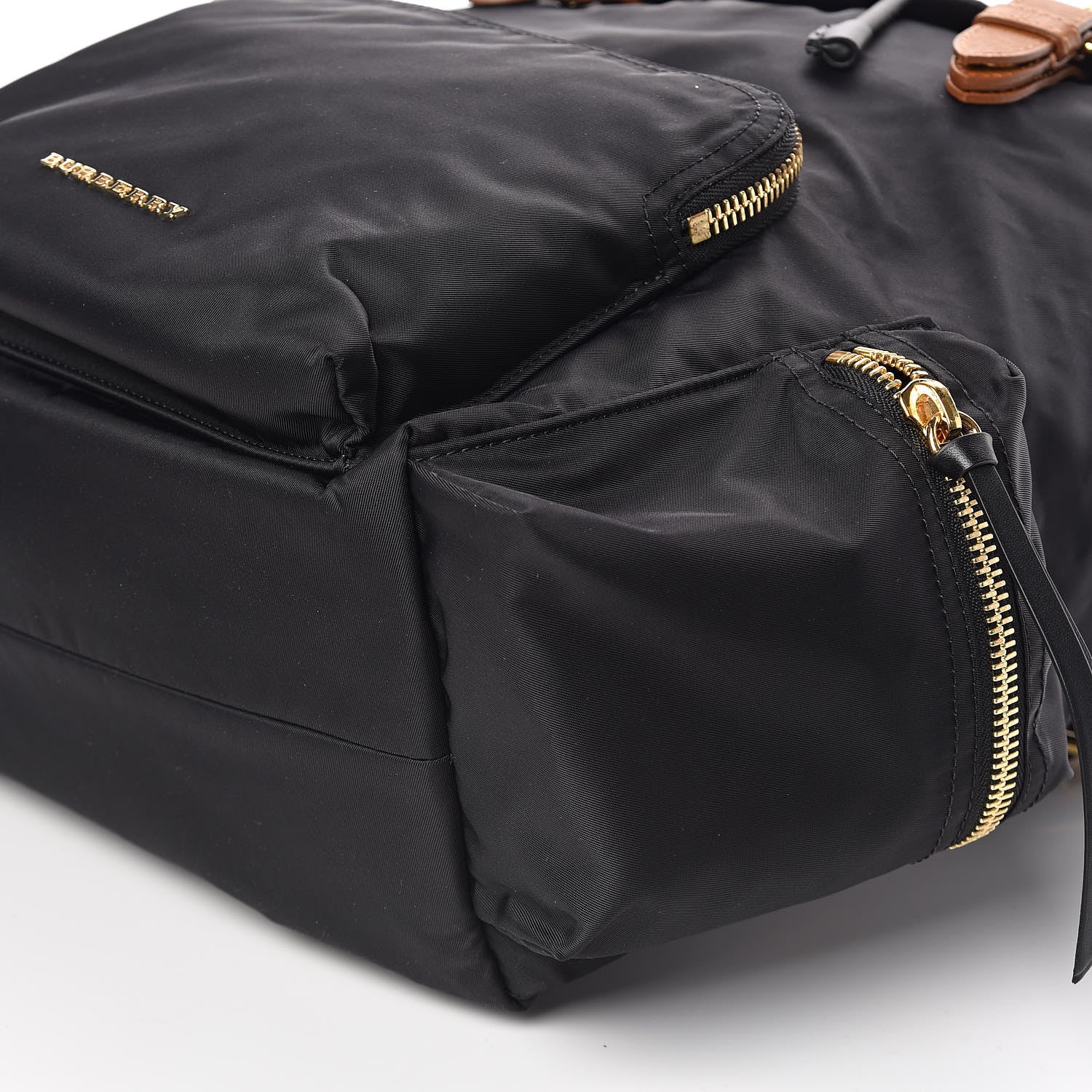 Burberry Nylon Large Rucksack Backpack Black 9 of 10
