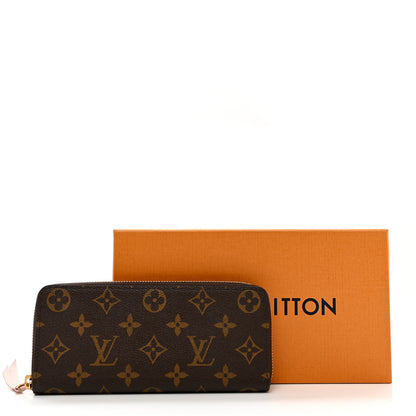 Louis Vuitton Monogram Clemence Wallet Rose Ballerine 8 of 8
