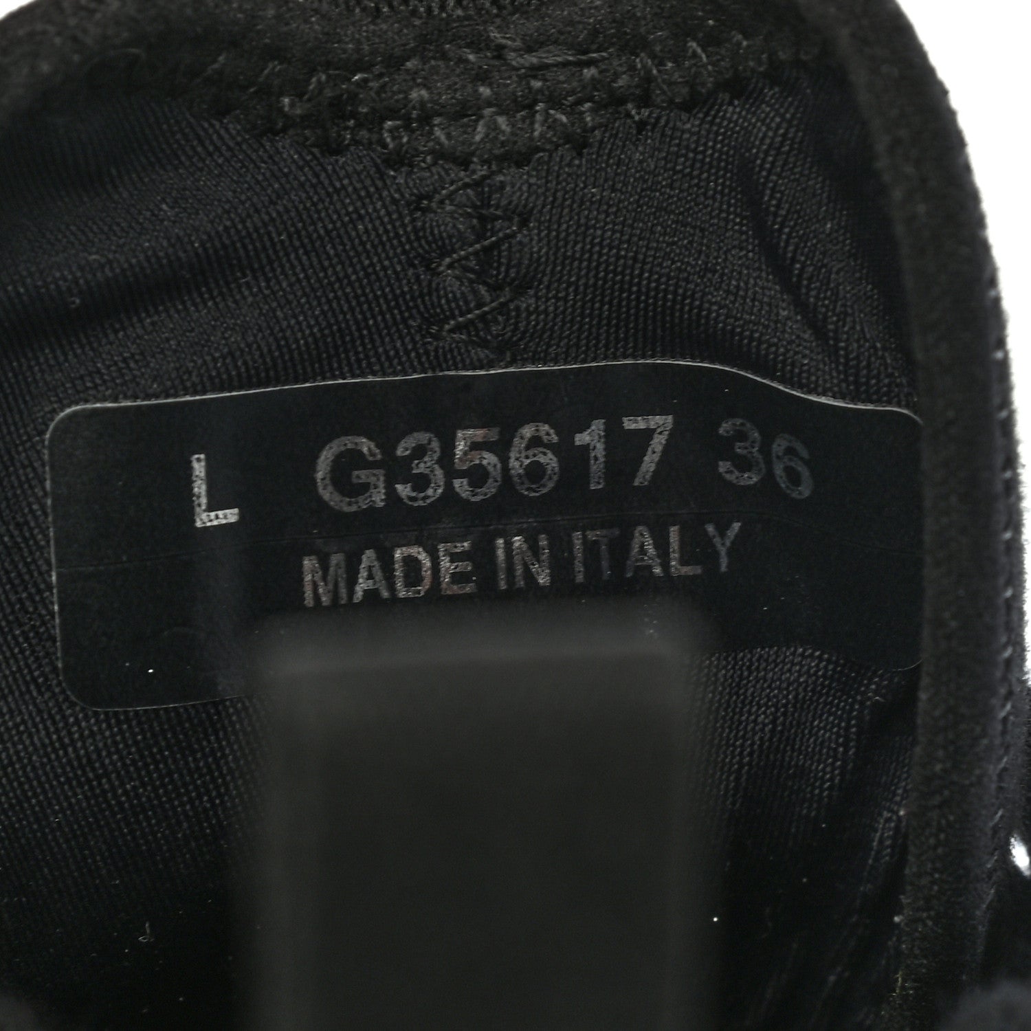 Chanel Fabric Calfskin Suede CC Sneakers 36 Black 8 of 8