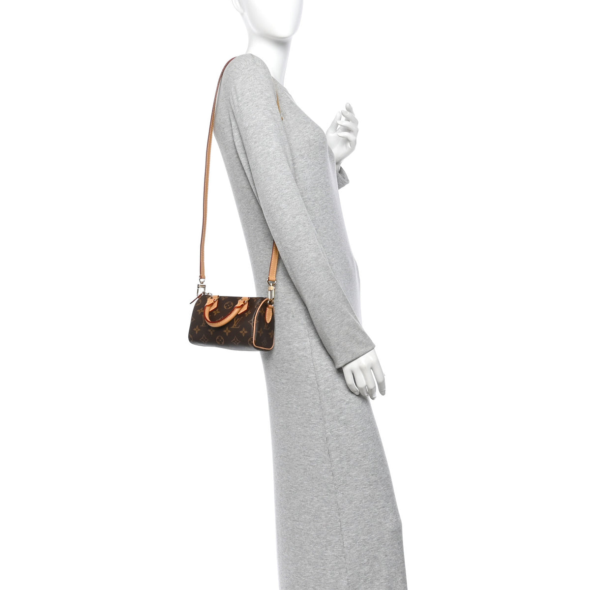 Louis Vuitton Monogram Nano Speedy Bandouliere 2 of 11