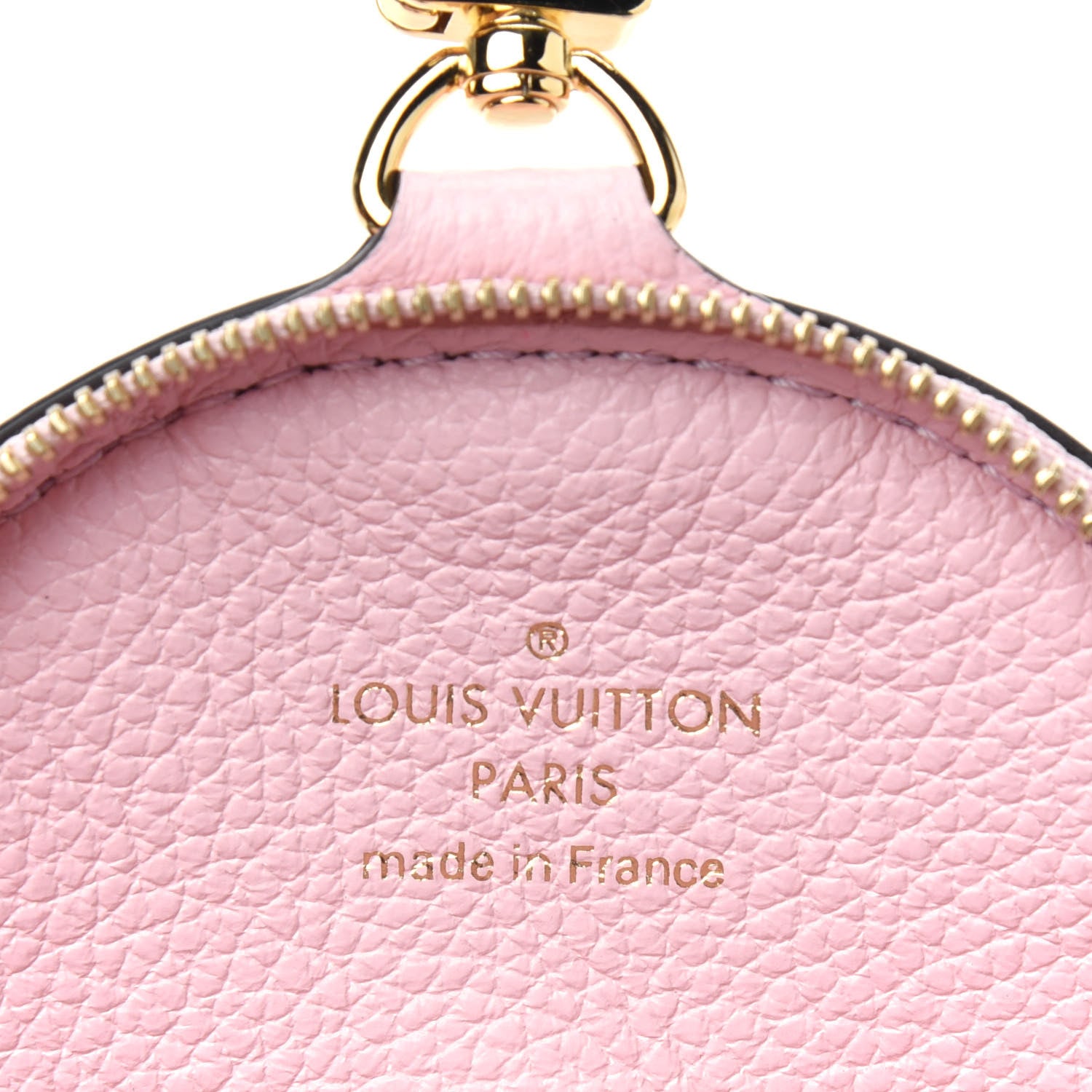 Louis Vuitton Calfskin By The Pool Papillon BB Round Coin Purse Rosebud 6 of 9