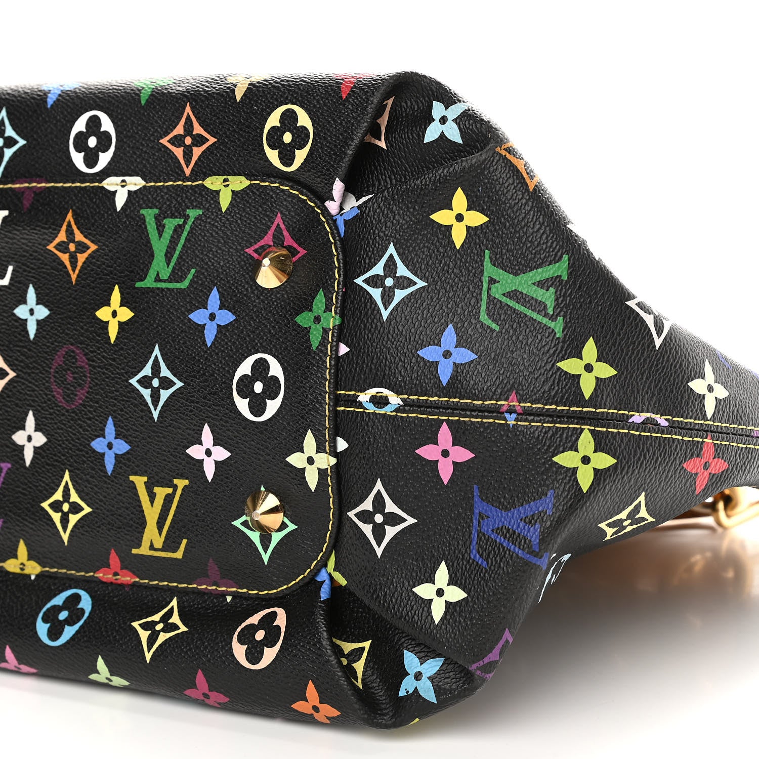 Louis Vuitton Monogram Multicolor Annie GM Black 10 of 16