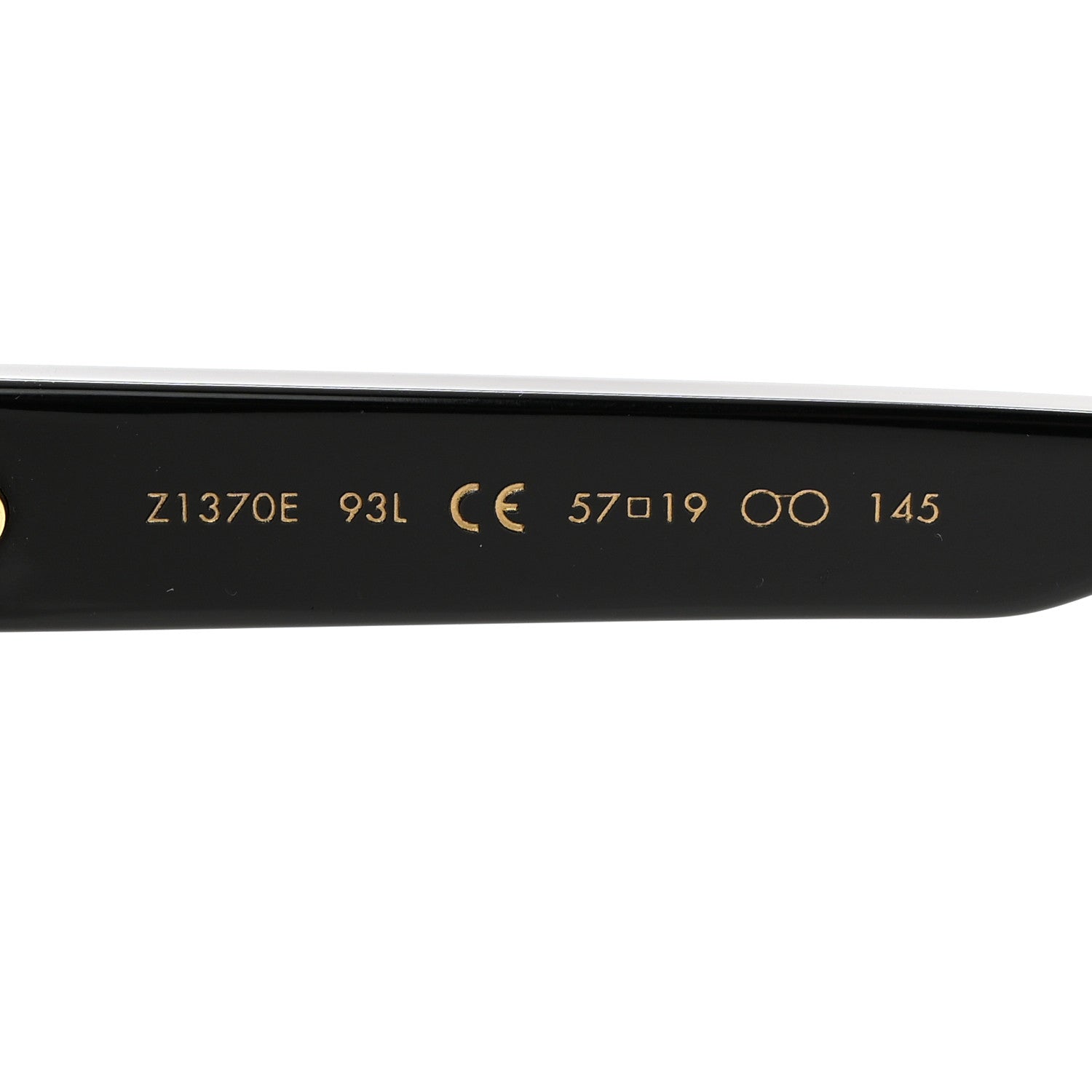 Louis Vuitton Euphoria Sunglasses Z1370E Black 6 of 8