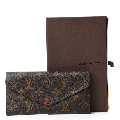 Louis Vuitton Monogram Josephine Wallet Red 9 of 9