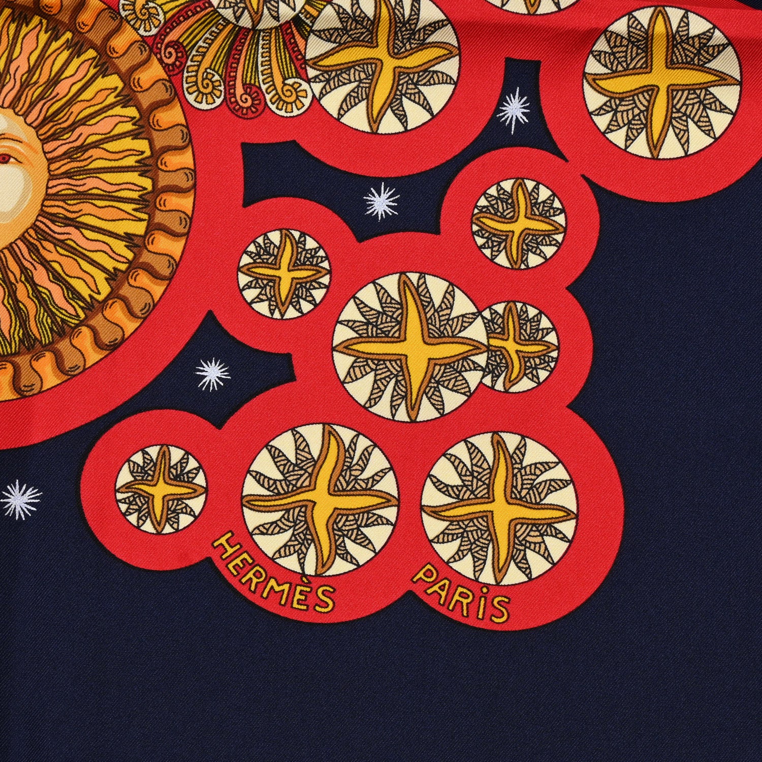 Hermes Silk Le Roy Soleil Scarf 90 2 of 5