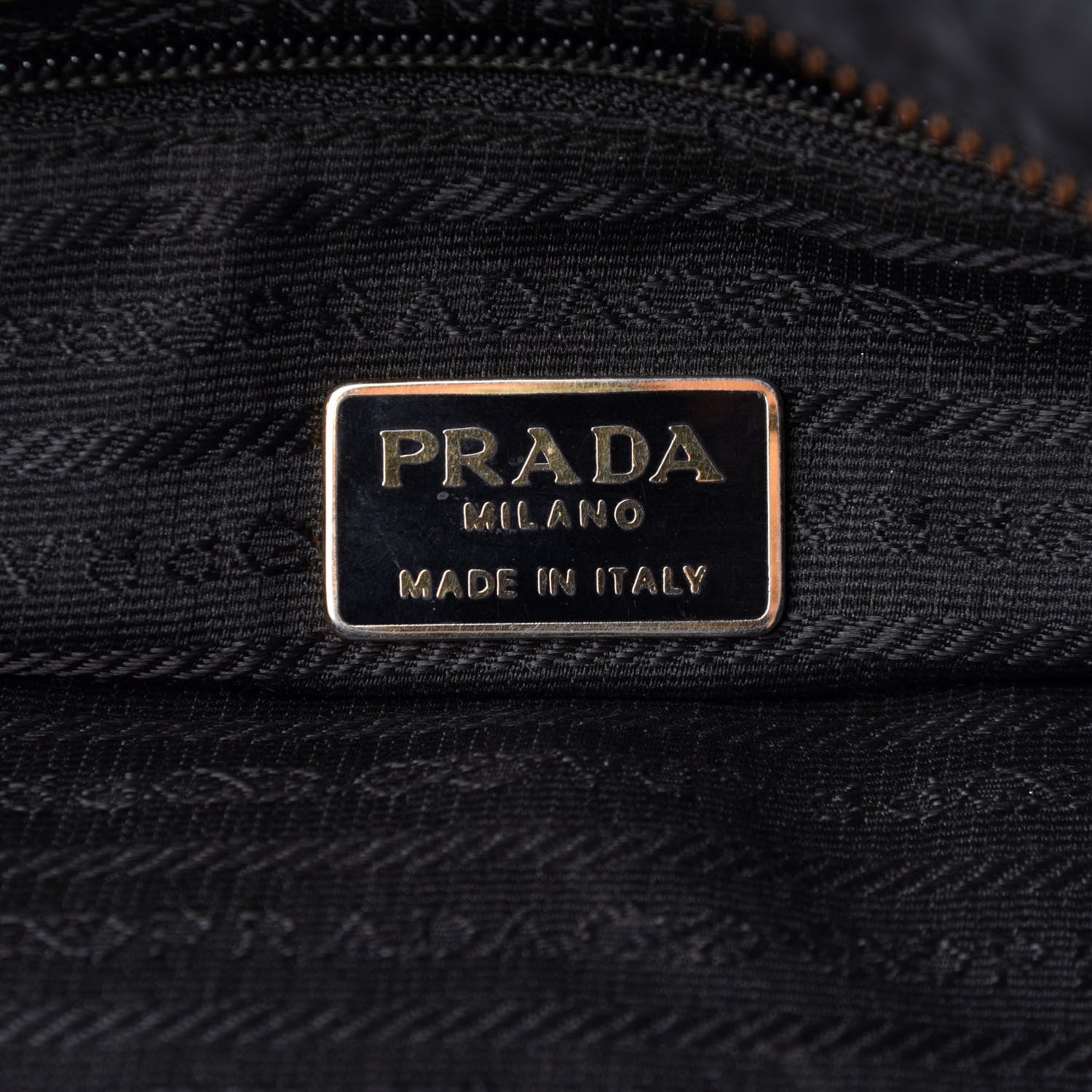 Prada Nylon Tessuto Quilted Shoulder Bag Black 7 of 13
