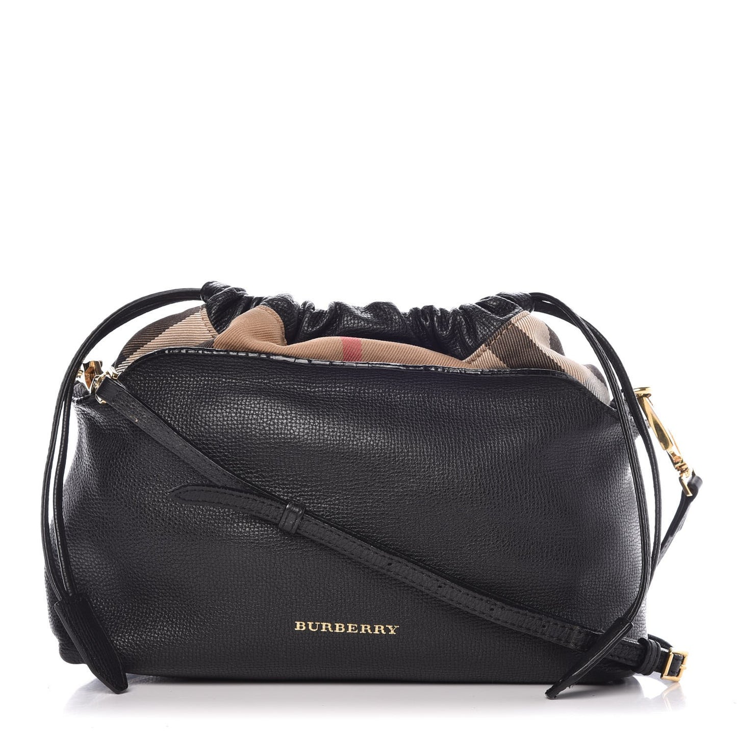 Calfskin House Check Little Crush Black
