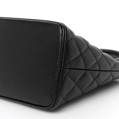 Chanel Caviar Quilted Medallion Tote Black 10 of 10