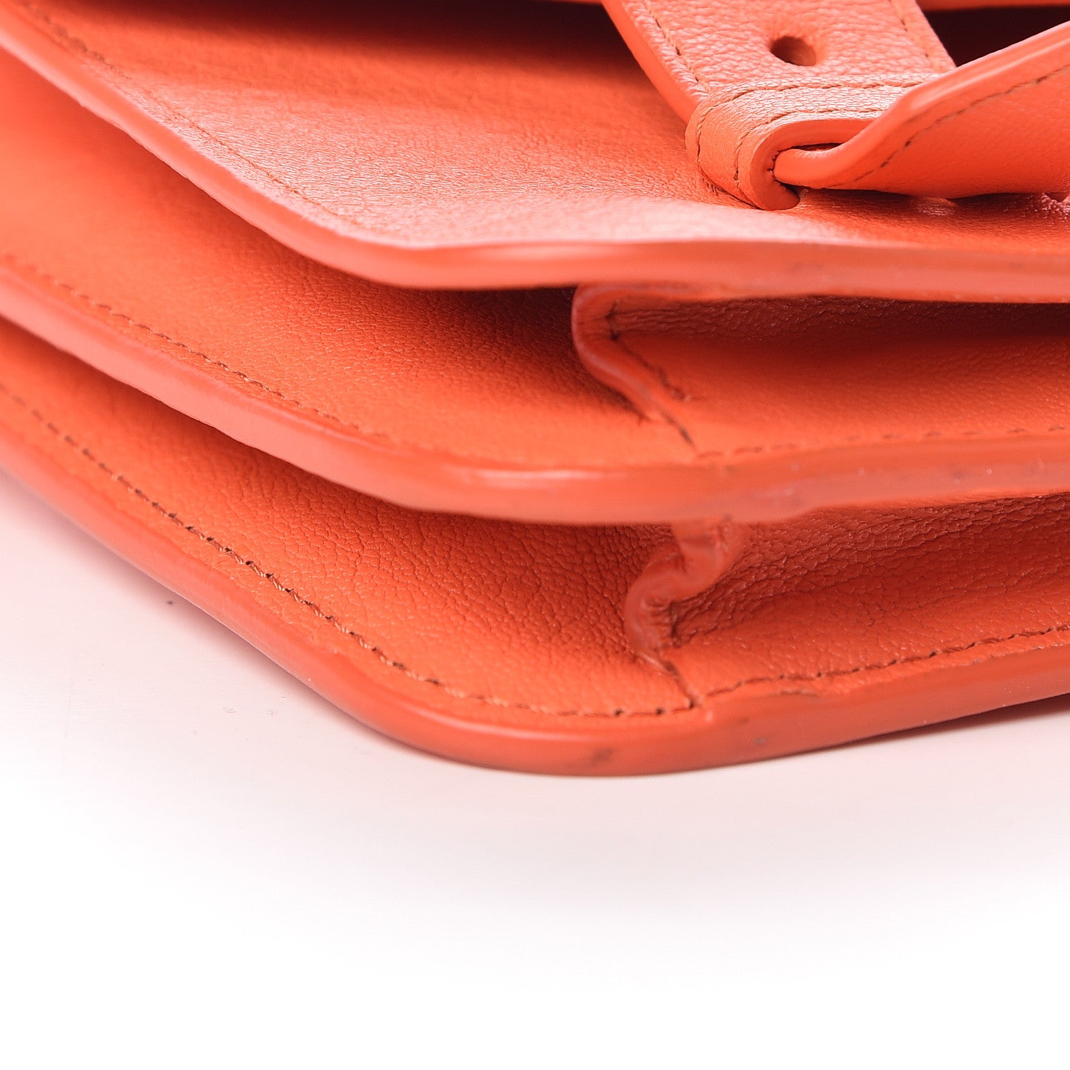 Proenza Schouler Lambskin PS1 Crossbody Wallet Grapefruit 8 of 9