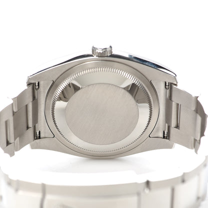 Rolex Stainless Steel 36mm Oyster Perpetual Datejust Watch Silver Roman 116200 4 of 5