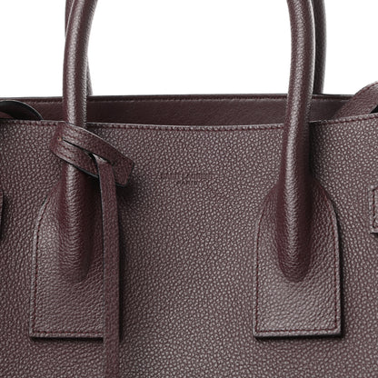 Saint Laurent Grained Calfskin Small Classic Sac De Jour Amaranto 10 of 10