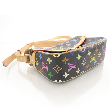 Louis Vuitton Monogram Multicolor Sologne Black 4 of 7