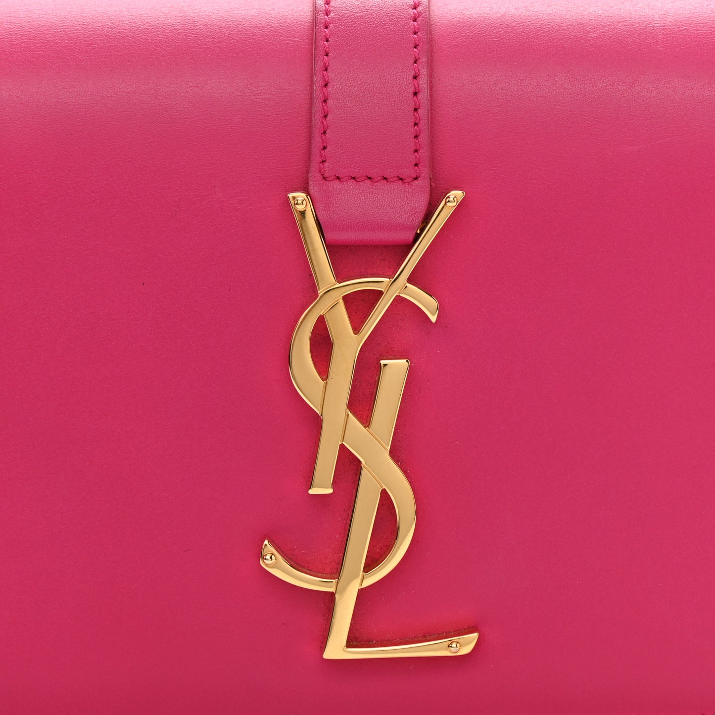 Smooth Calfskin Small Classic Monogram Universite Bag Fuchsia