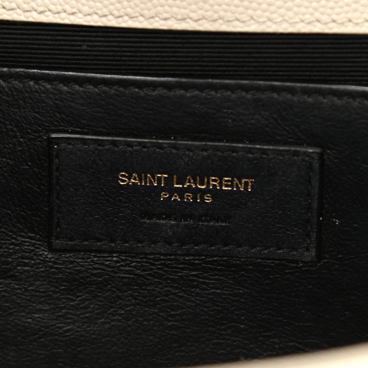 Saint Laurent Grain De Poudre Medium Classic Monogram Kate Satchel Crema Soft 6 of 10