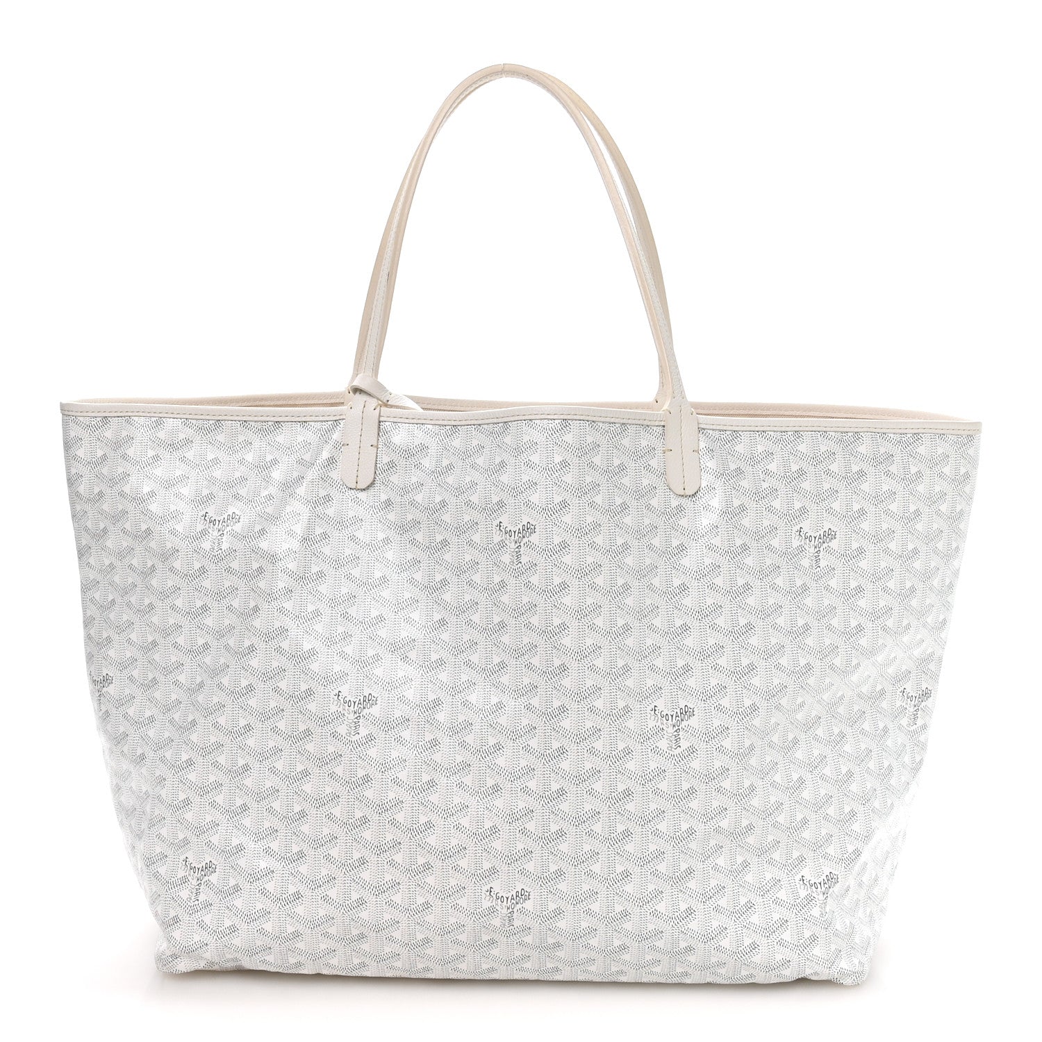 Goyard Goyardine Saint Louis GM White 1 of 10