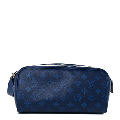 Louis Vuitton Taigarama Dopp Kit Toilet Pouch Cobalt 1 of 12