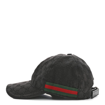 Gucci Monogram Web Baseball Hat L Black 4 of 11