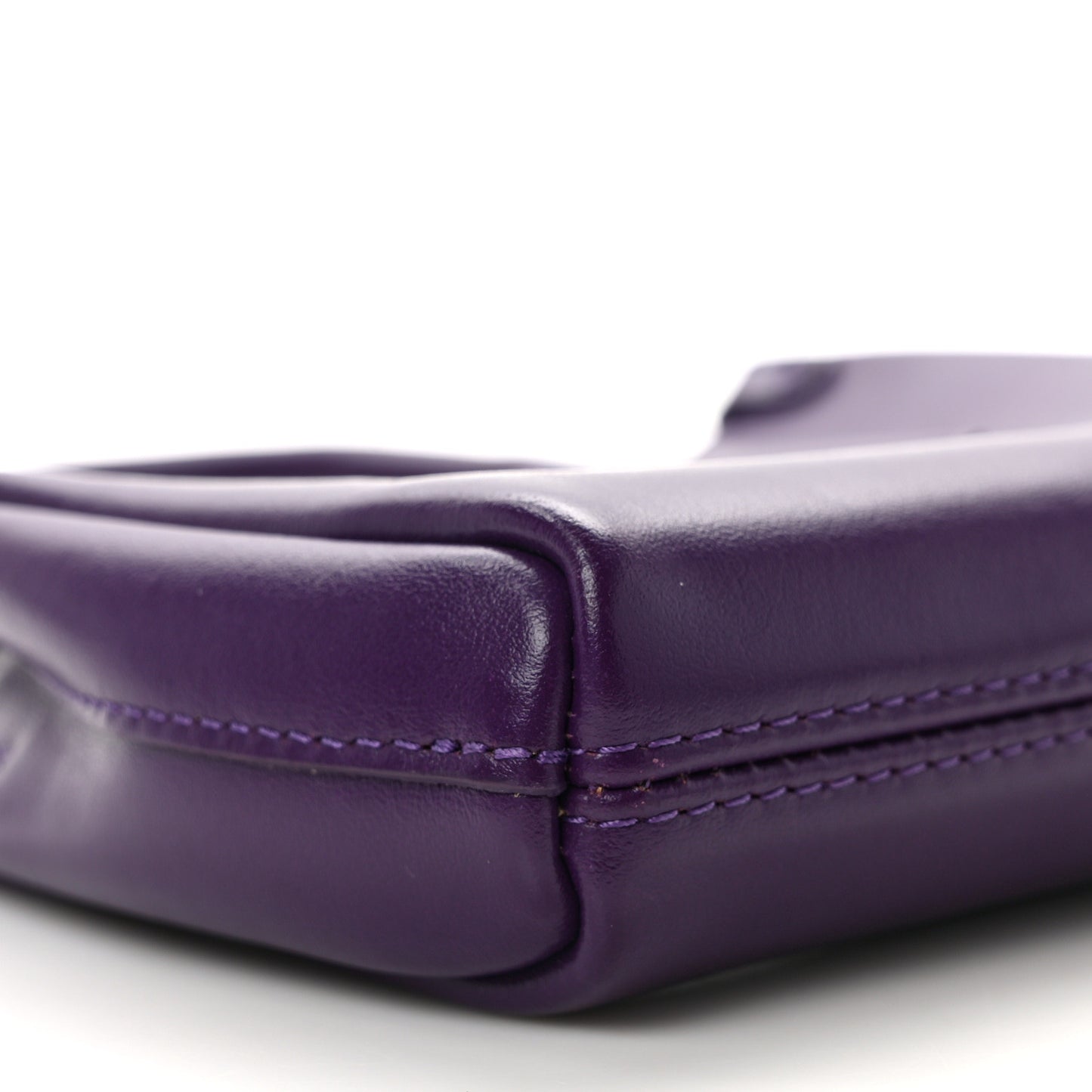 Smooth Calfskin Micro Le Journee Dark Purple