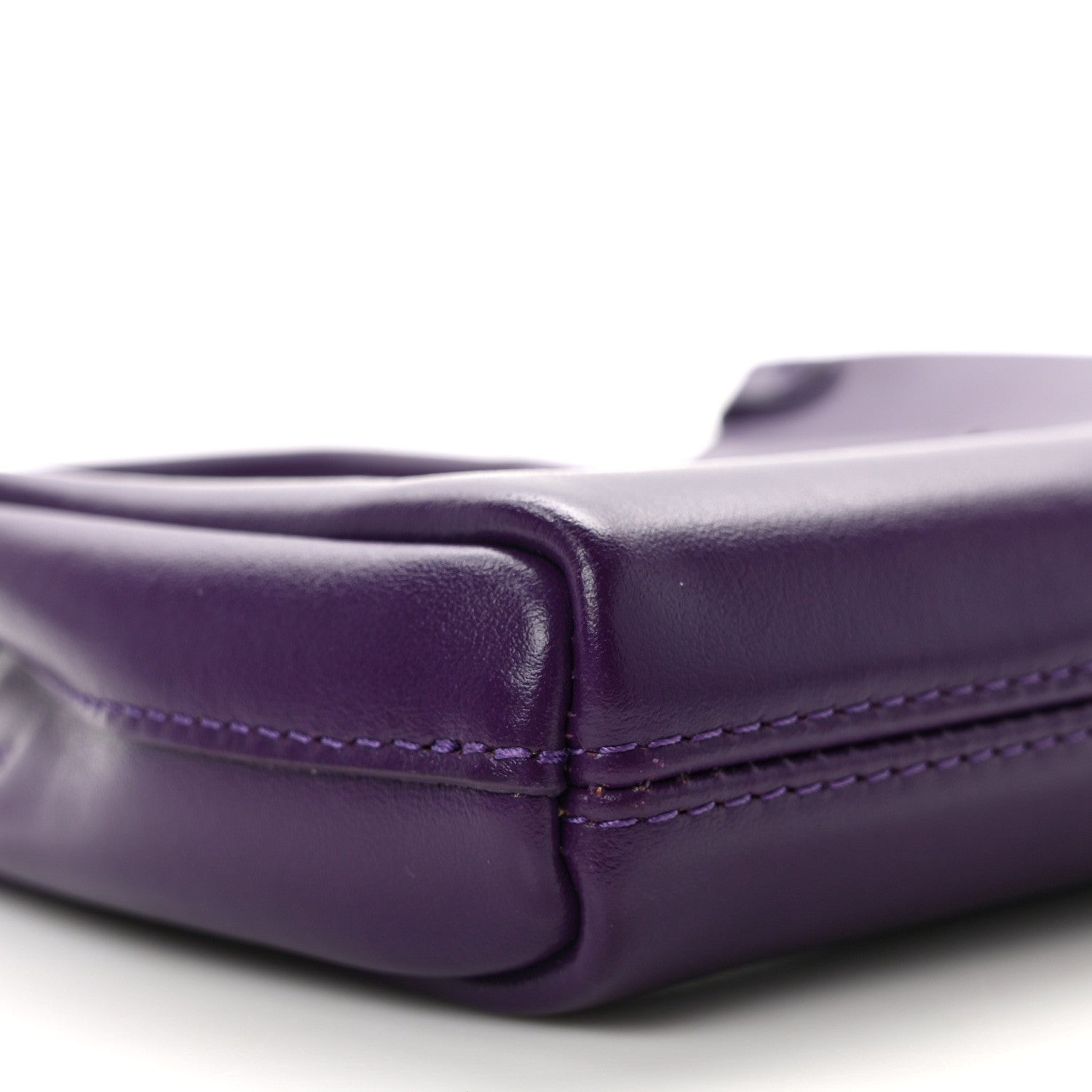 Lanvin Smooth Calfskin Micro Le Journee Dark Purple 8 of 9
