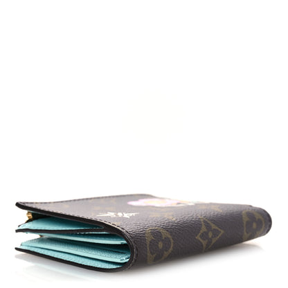 Louis Vuitton Monogram Snow Show Lisa Wallet Azur Frost 4 of 6