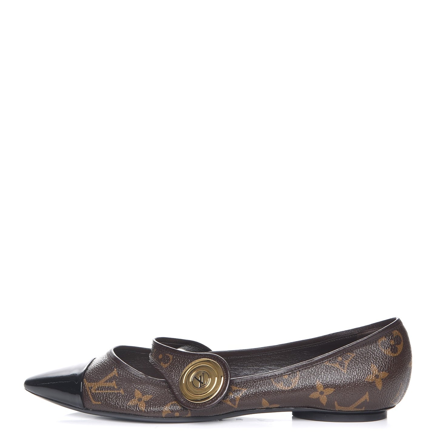 Monogram Magic Spell Ballerina Flats 40 Black