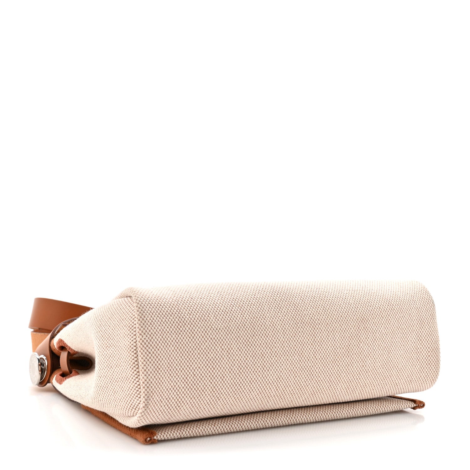 Hermes Military Toile Vache Hunter Herbag Zip Retourne 20 Ecru Beige Fauve 4 of 10