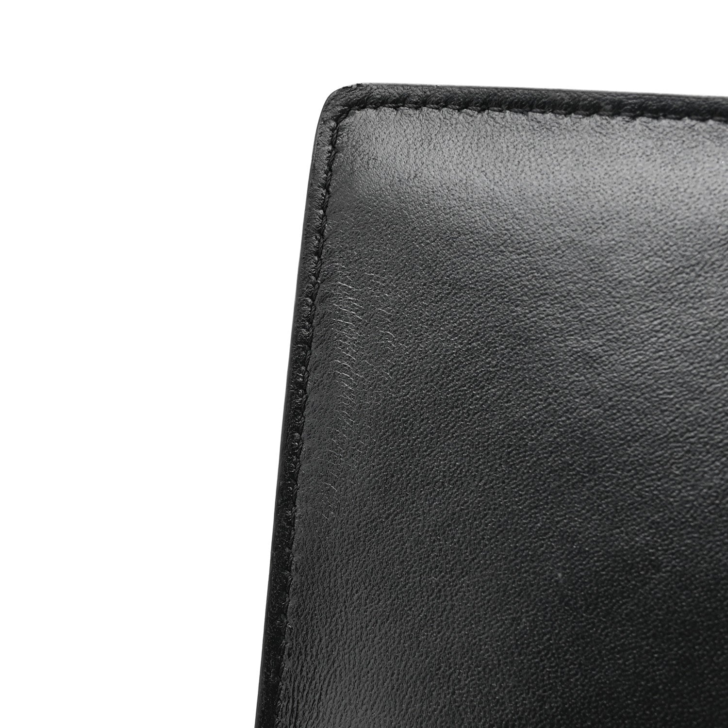 Versace Calfskin Greca Goddess Wallet On Chain Black 10 of 14