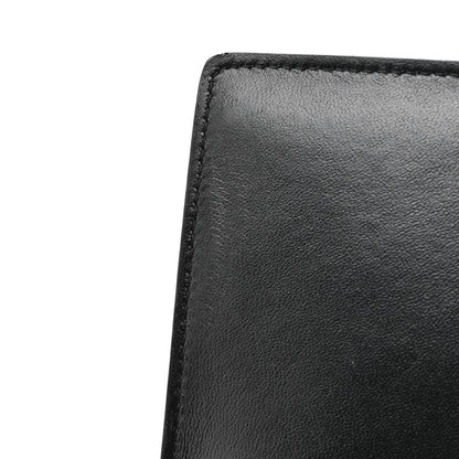Versace Calfskin Greca Goddess Wallet On Chain Black 10 of 14