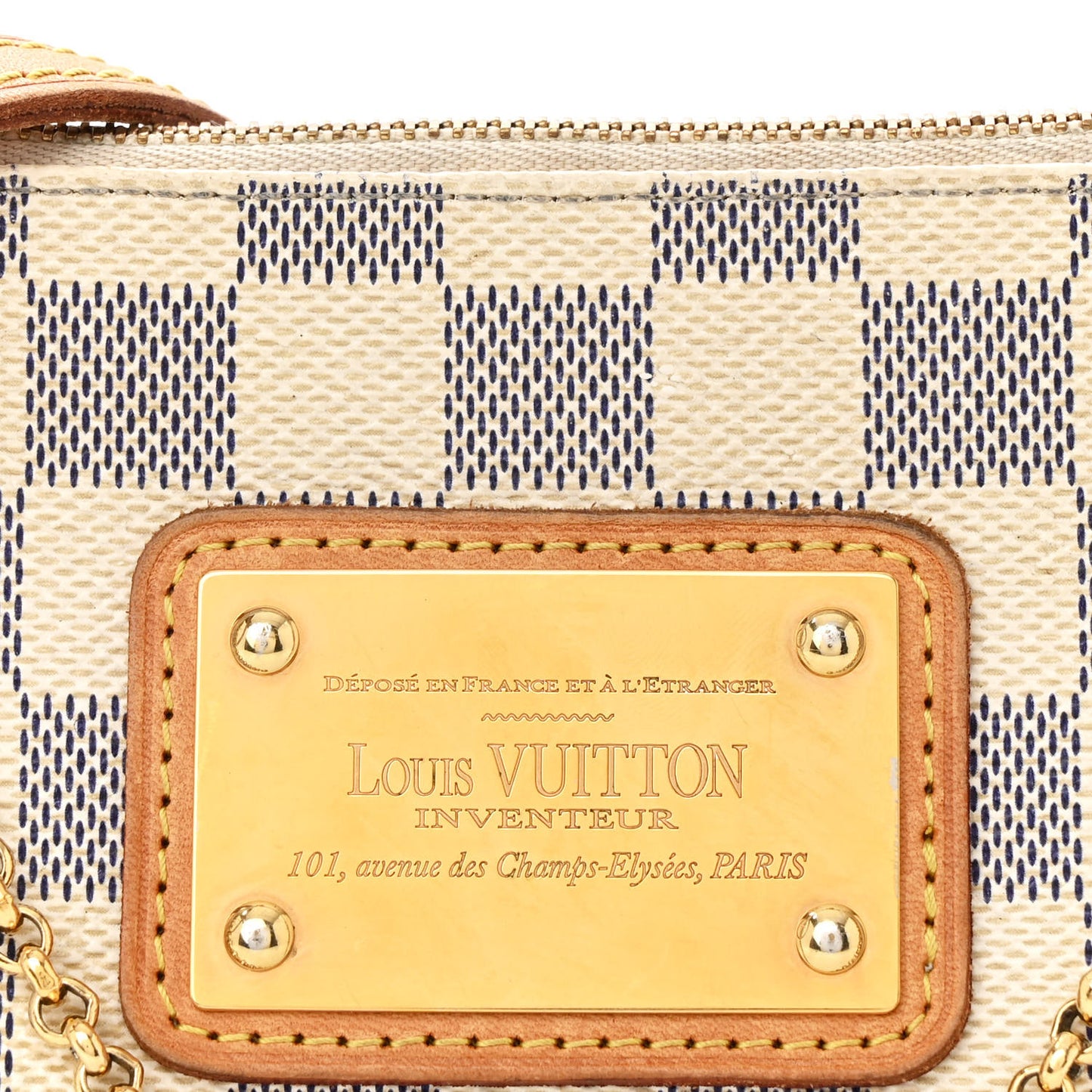 Damier Azur Eva Clutch