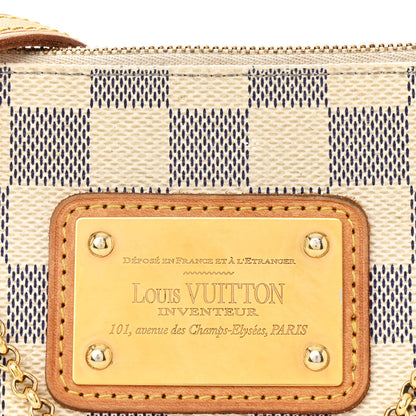 Louis Vuitton Damier Azur Eva Clutch 8 of 14