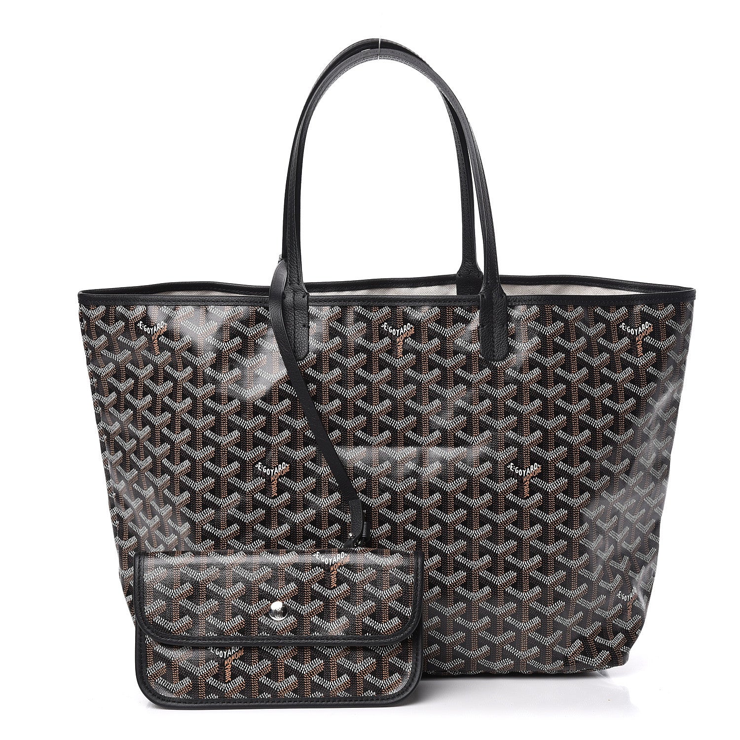 Goyard Goyardine Saint Louis PM Black 1 of 12