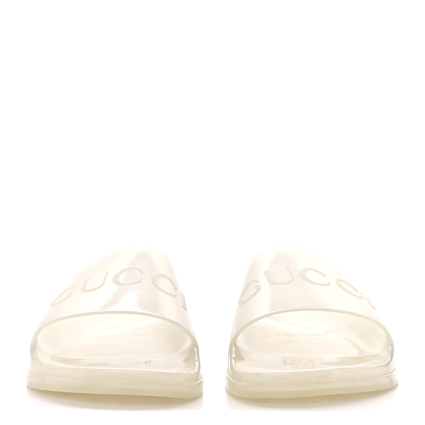 Rubber Mens Pursuit Slide Sandals 9 Transparent
