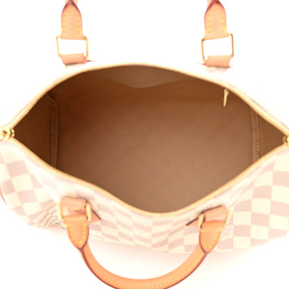 Louis Vuitton Damier Azur Speedy Bandouliere 30 5 of 11