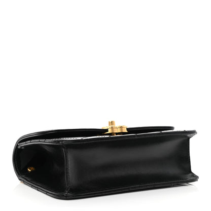 Chanel Calfskin Quilted Mini Coco Ring Flap Black 4 of 14