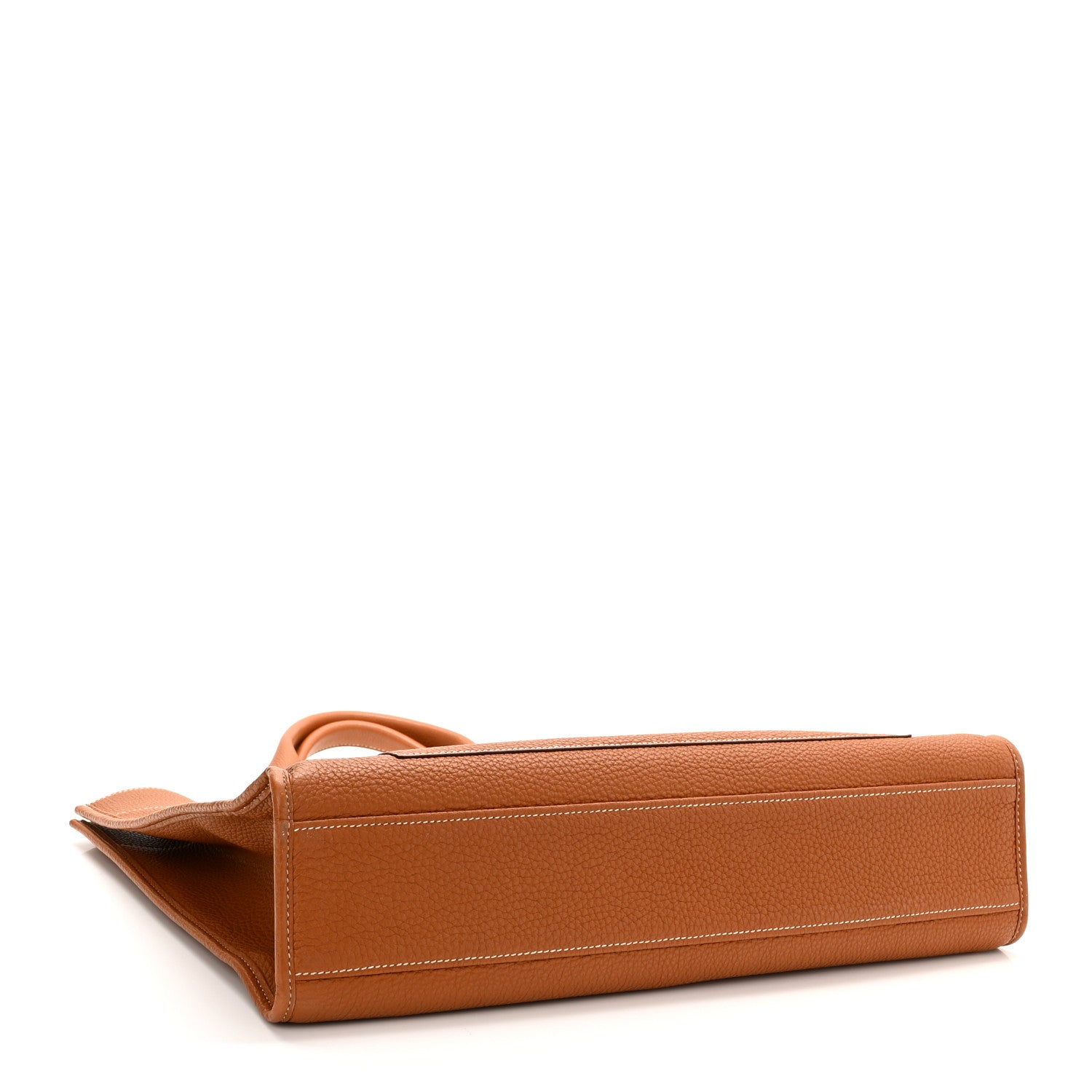 Hermes Togo Front Pocket Tote Gold 4 of 10