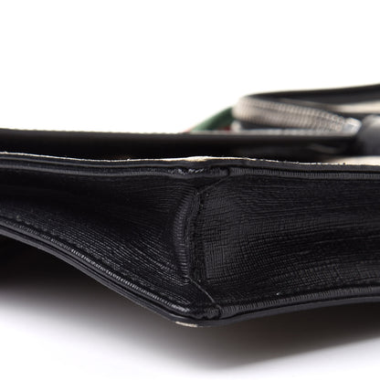 Gucci GG Supreme Monogram Web Belt Bag Black 8 of 9