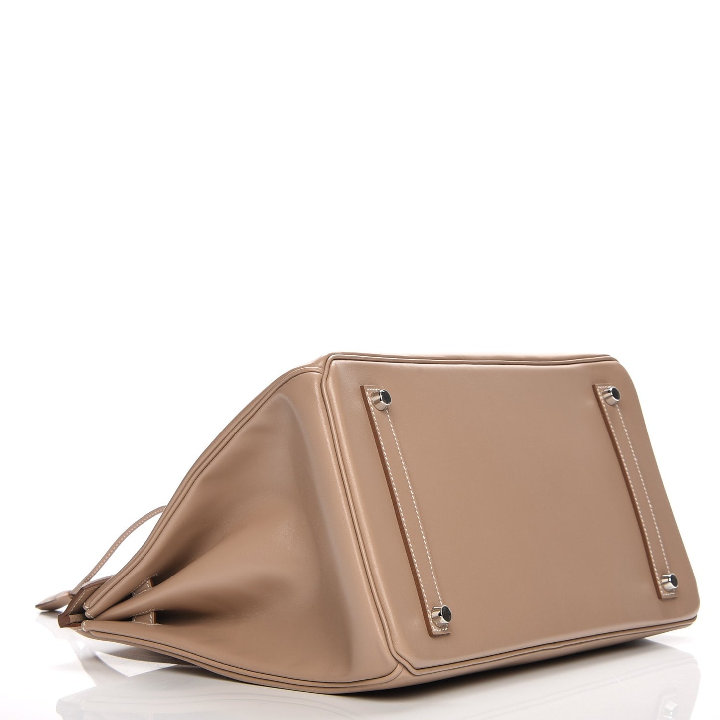 Tadelakt Guilloche Birkin 35 Argile