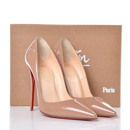 Christian Louboutin Patent So Kate 120 Pumps 39 Nude 8 of 8