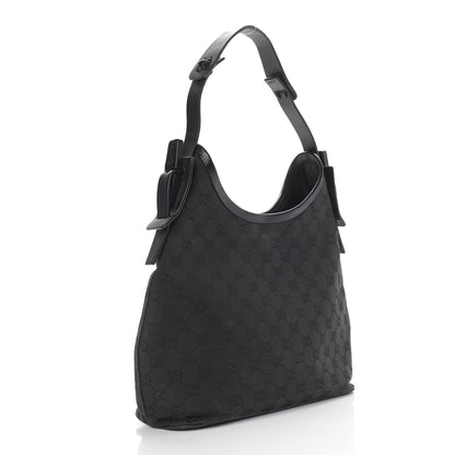 Gucci Monogram Small Hobo Black 3 of 17
