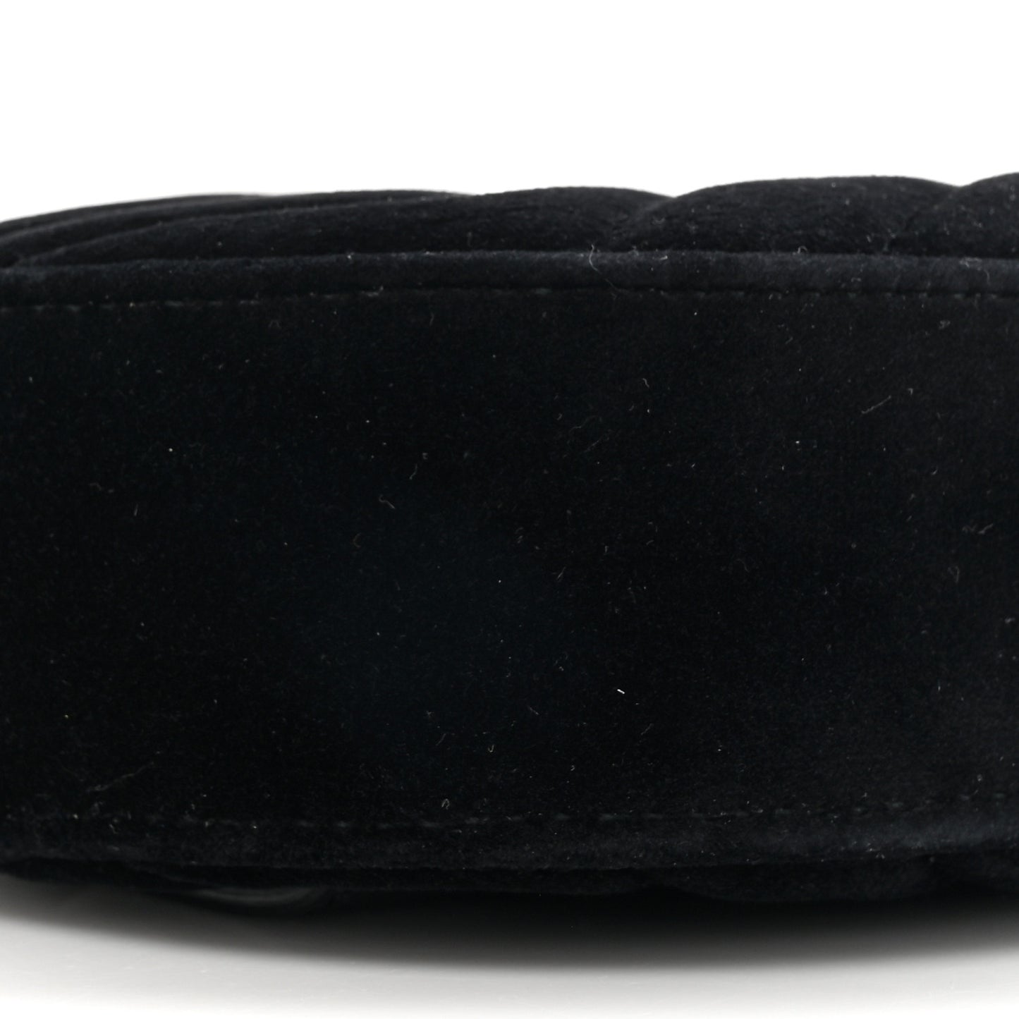 Velvet Matelasse GG Marmont Belt Bag 85 34 Black