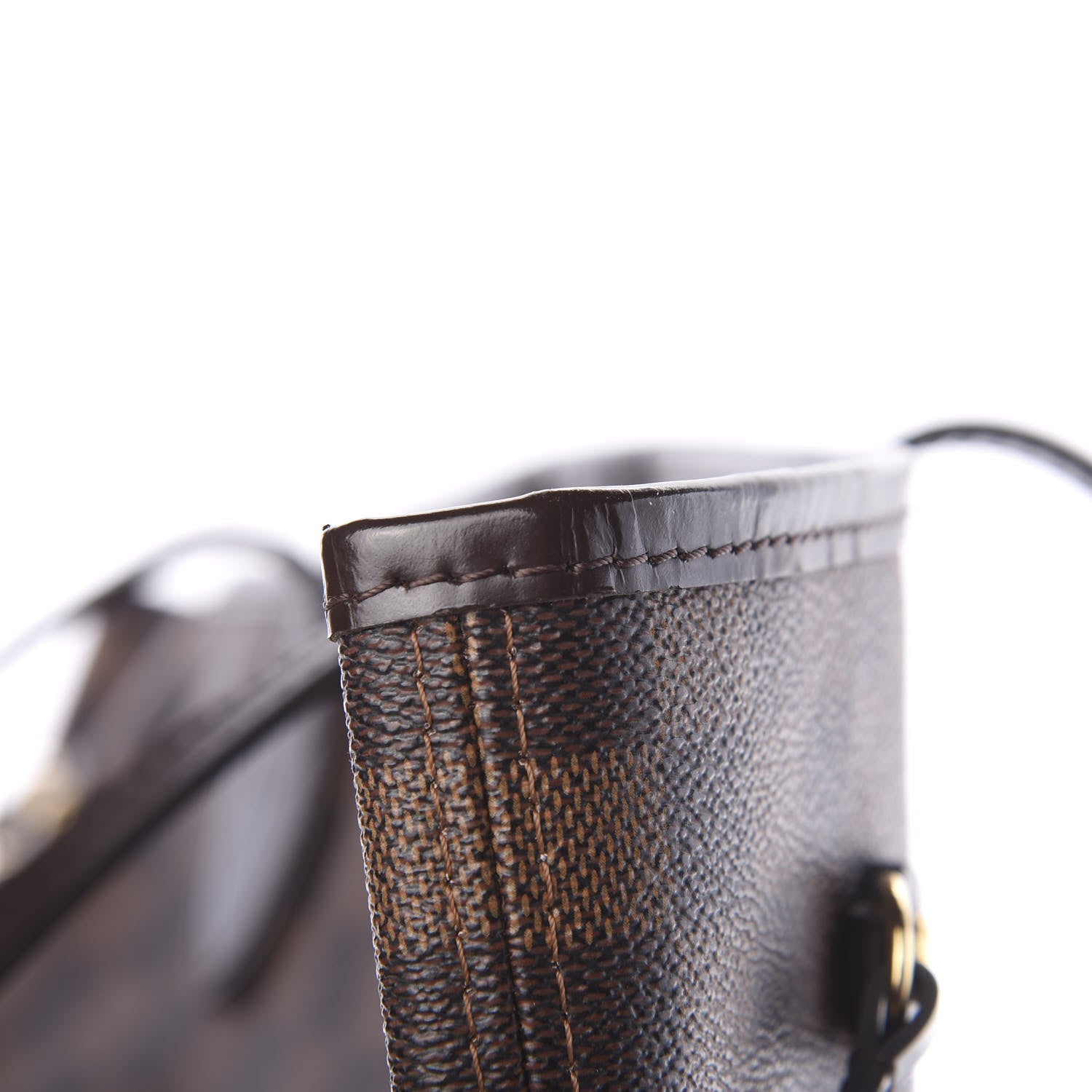 Louis Vuitton Damier Ebene Neo Neverfull MM Rose Ballerine 9 of 17