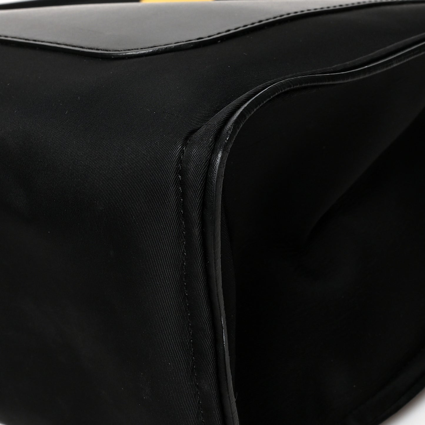 Nylon Vitello Liberty Dolce Monster Eyes Tote Black Sunflower