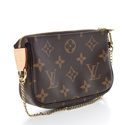 Louis Vuitton Monogram Mini Pochette Accessories 2 of 6