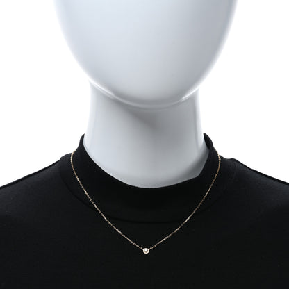 Cartier 18K Pink Gold Diamond SM D'Amour Pendant Necklace 2 of 5