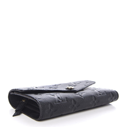 Louis Vuitton Empreinte Compact Curieuse Wallet Black 4 of 11