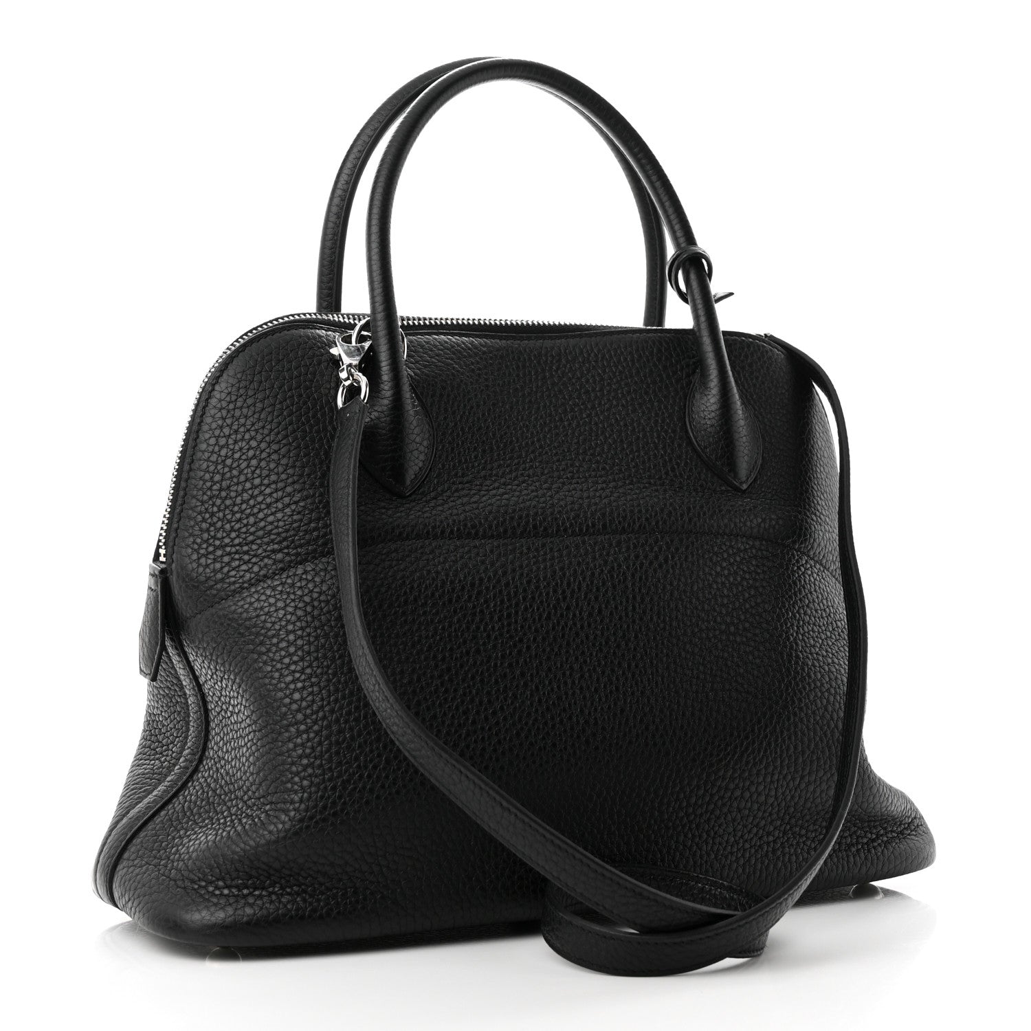 Hermes Taurillon Clemence Bolide 31 Black 3 of 10