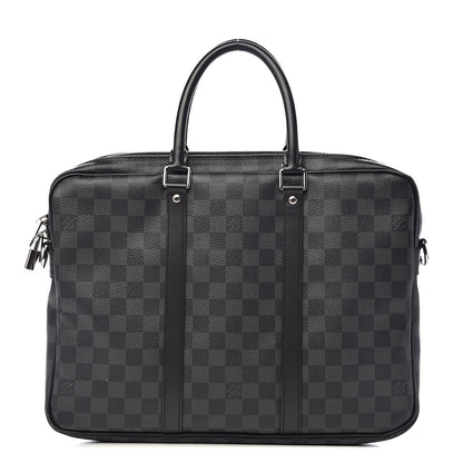 Louis Vuitton Damier Graphite Porte Documents Voyage PM 1 of 10