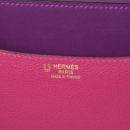 Hermes Evercolor Horseshoe Constance 24 Rose Pourpre Anemone 12 of 29
