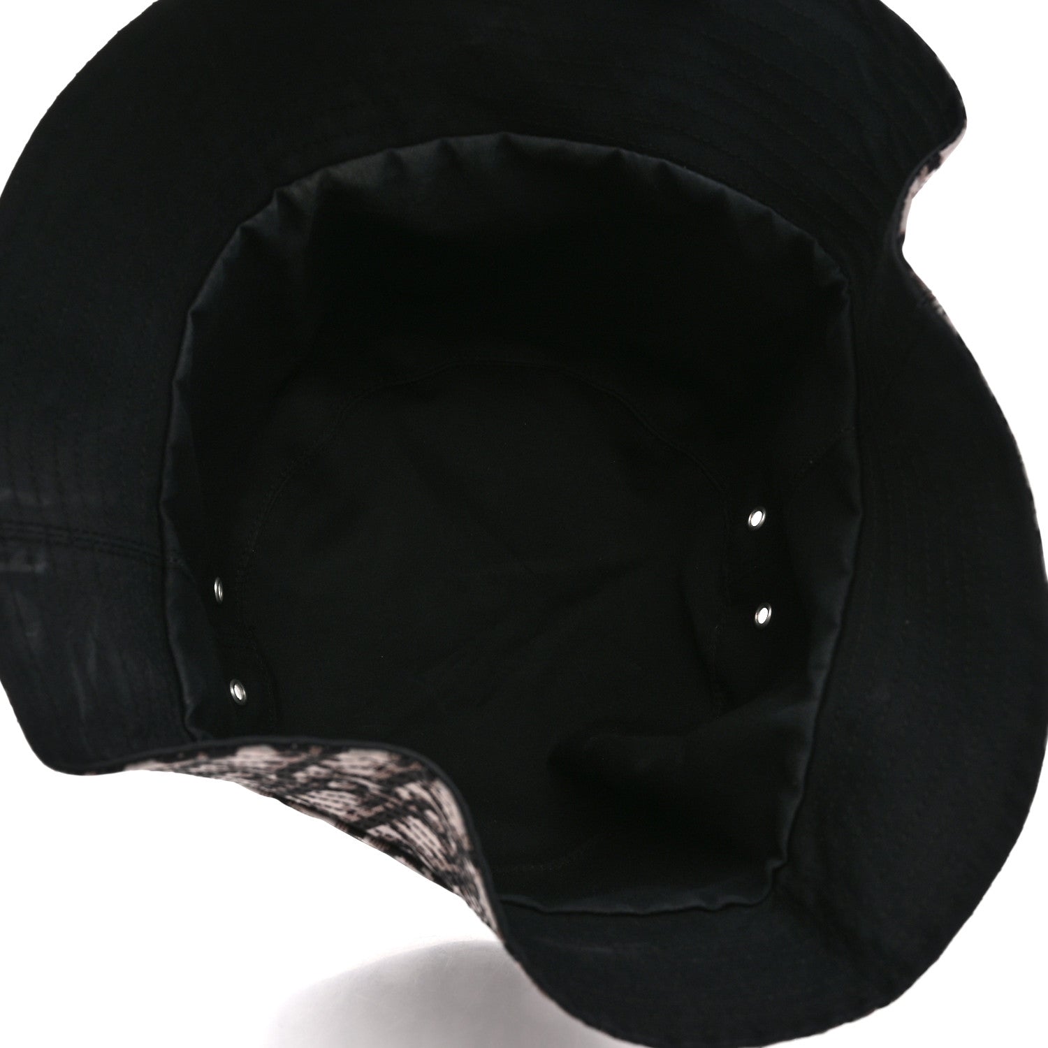 Christian Dior Oblique Reversible Teddy-D Brim Bucket Hat Beige 16 of 16